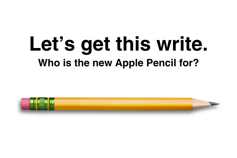 Comparison of Apple Pencil Features