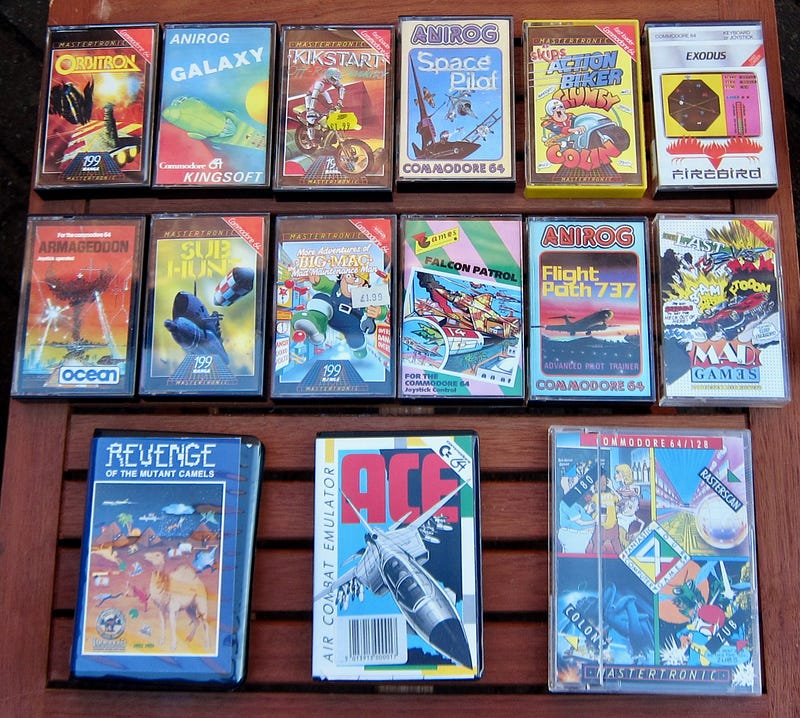 A collection of my favorite Commodore 64 games.