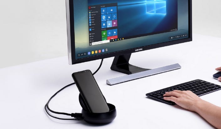 Samsung DeX Desktop Experience