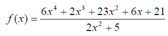 A representation of parabolic asymptotes in rational functions