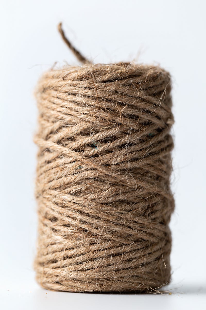 Hemp fibers used for various sustainable products