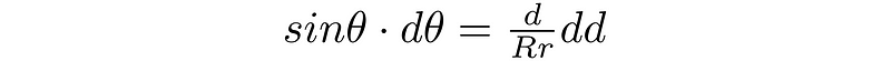 Differentiation of the variable relationship