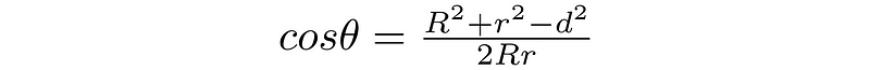 Additional cosine relationship