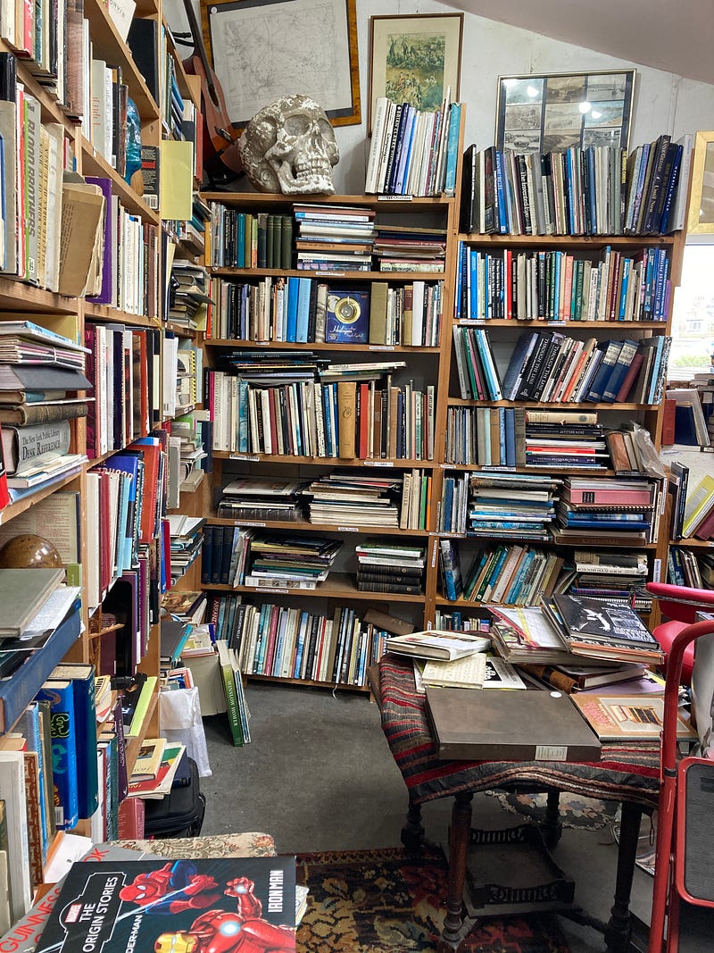 Inside the quirky Sanctuary bookstore