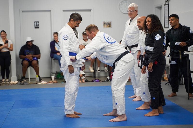 Celebrating progress in Brazilian Jiu-Jitsu