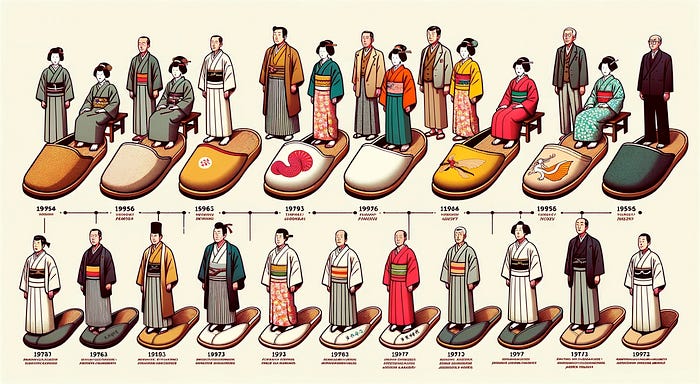 Cultural significance of slippers in Japan