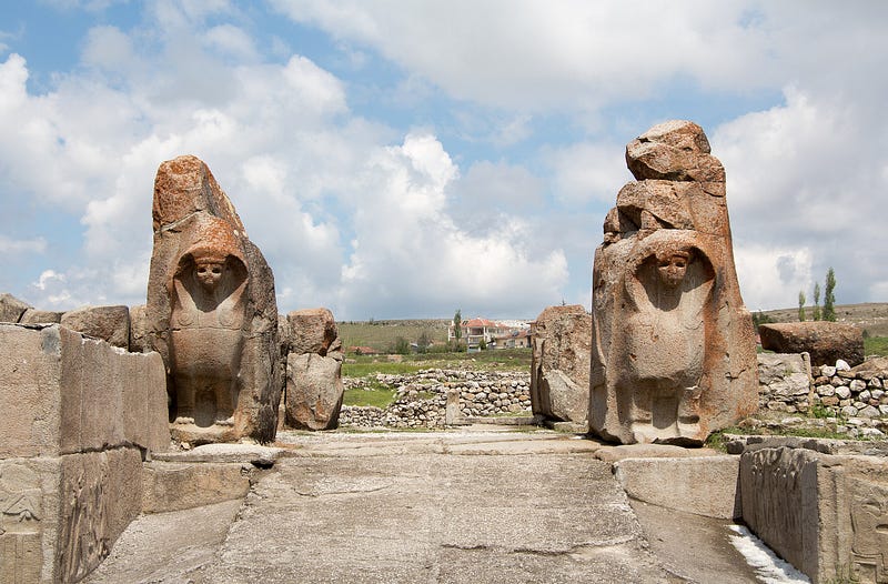 Ancient Hittite site of Alacahöyük