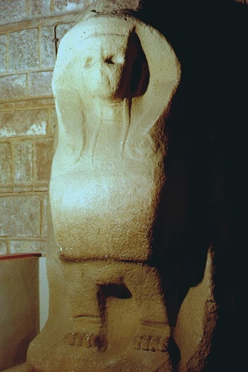 Hittite Sphinx in Alacahöyük