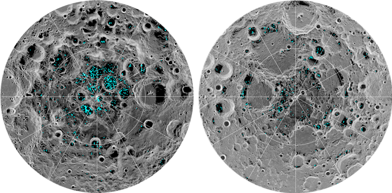 Analyzing Ice Deposits on the Moon