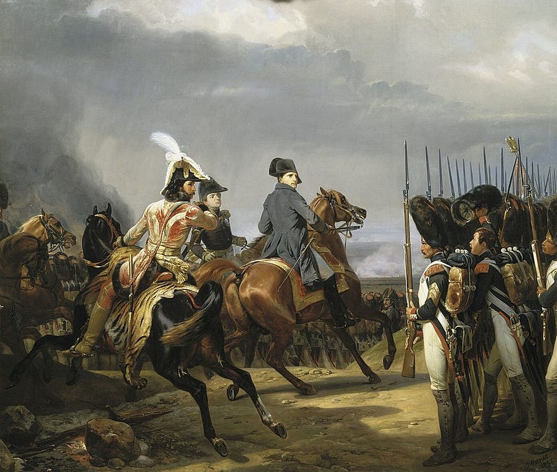 The aftermath of battle in Prussia