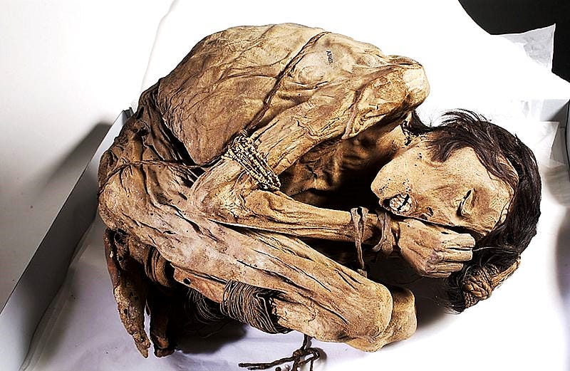 Remarkably preserved mummy from Peru