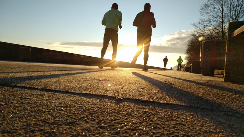 Relaxed running form techniques