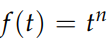 Power function representation