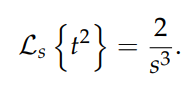 General result for power function Laplace transforms