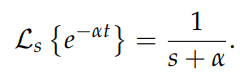 Additional result for exponential function