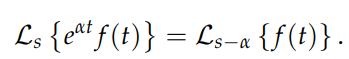 General expression for Laplace transforms