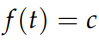 Constant function in Laplace transform