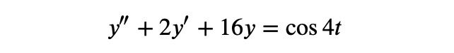 Differential equation representation