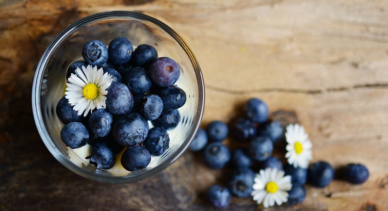 Research on blueberries and heart disease