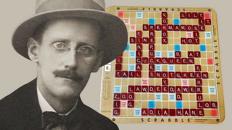 Playing Scrabble with James Joyce's spirit